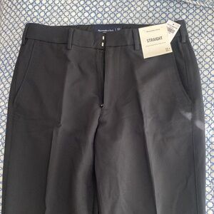 Abercrombie Mens Straight Leg Black Pants. Size 32x30